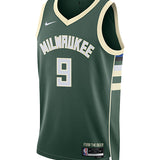 Nike 2022 Icon Edition Kel'el Ware Milwaukee Bucks Swingman Jersey-FRONT