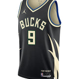 Jordan 2022 Statement Edition Kel'el Ware Milwaukee Bucks Swingman Jersey- FRONT