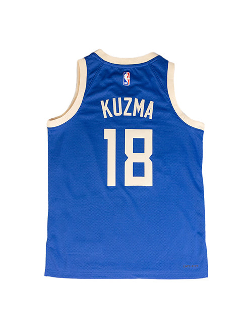 Youth Nike 2024-25 City Edition Kyle Kuzma Swingman Jersey-back