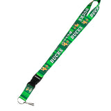 Aminco HWC '68 Green Stripes Milwaukee Bucks Lanyard