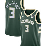 Nike 2022 Icon Edition Marjon Beauchamp Milwaukee Bucks Swingman Jersey-COLLAGE