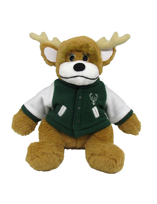 Bango Buddy Milwaukee Bucks Varsity Jacket- plush front
