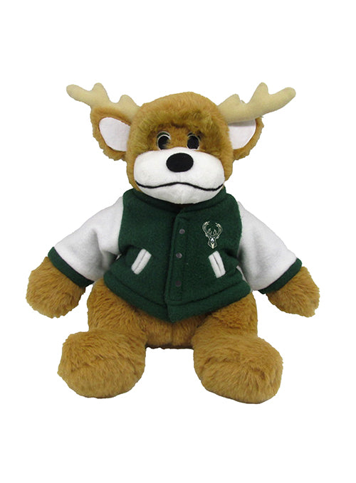 Bango Buddy Milwaukee Bucks Varsity Jacket- plush front