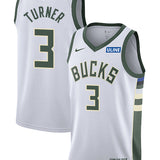 Nike 2022 Association Edition Myles Turner Milwaukee Bucks Swingman Jersey