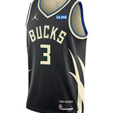 Jordan 2022 Statement Edition Myles Turner Milwaukee Bucks Swingman Jersey