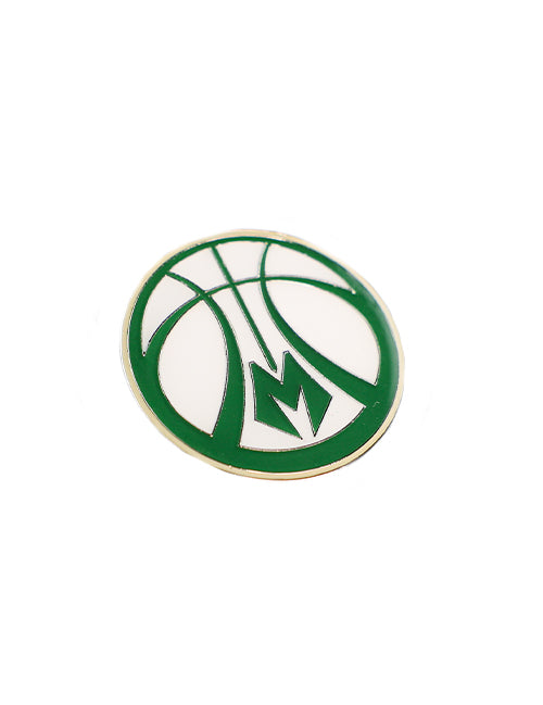 Pro Specialties Group Ball Logo Milwaukee Bucks Pin