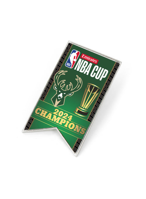 Aminco 2024 NBA Cup Champions Milwaukee Bucks Pin