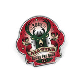 Aminco 2025 All-Star Milwaukee Bucks Pin