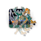 Aminco Dunking Bango Milwaukee Bucks Pin