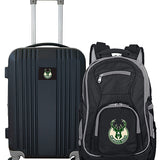 Mojo Global Milwaukee Bucks Carry-On Suitcase & Backpack Set