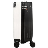 Mojo Global White Milwaukee Bucks Carry-On Suitcase-side