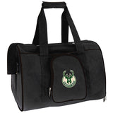 Mojo Global Black Milwaukee Bucks Pet Carrier Bag