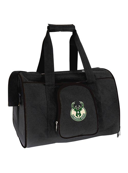 Mojo Global Black Milwaukee Bucks Pet Carrier Bag