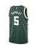 Nike 2022 Icon Edition Malik Beasley Milwaukee Bucks Swingman Jersey-back 