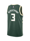 Nike 2022 Icon Edition Marjon Beauchamp Milwaukee Bucks Swingman Jersey-=back 