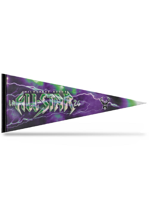 Rico All Star Weekend 2026 Milwaukee Bucks Pennant