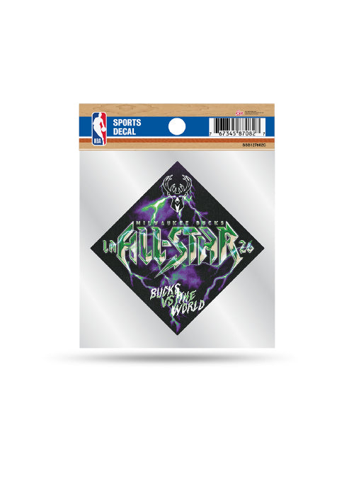 Rico All Star Weekend 2026 Milwaukee Bucks Decal