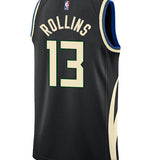 Nike 2022 Icon Edition Gary Trent Jr Milwaukee Bucks Swingman Jersey-back