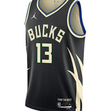 Nike 2022 Icon Edition Gary Trent Jr Milwaukee Bucks Swingman Jersey-front
