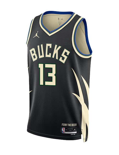 Nike 2022 Icon Edition Gary Trent Jr Milwaukee Bucks Swingman Jersey-front
