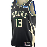 Jordan 2022 Statement Edition Ryan Rollins Milwaukee Bucks Swingman Jersey