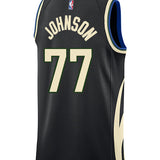 Jordan 2022 Statement Edition AJ Johnson Milwaukee Bucks Swingman Jersey-back