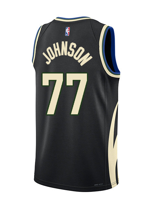 Jordan 2022 Statement Edition AJ Johnson Milwaukee Bucks Swingman Jersey-back