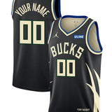 Jordan 2022 Statement Edition Custom Milwaukee Bucks Swingman Jersey