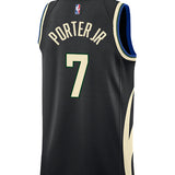 Jordan 2022 Statement Edition Kevin Porter Jr Milwaukee Bucks Swingman Jersey