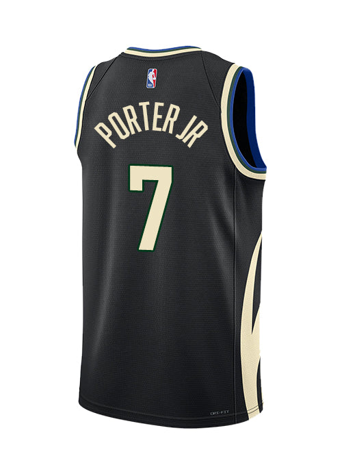 Jordan 2022 Statement Edition Kevin Porter Jr Milwaukee Bucks Swingman Jersey