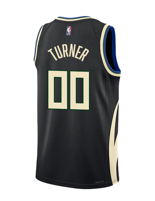 Jordan 2022 Statement Edition Myles Turner Milwaukee Bucks Swingman Jersey
