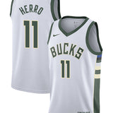 Nike 2022 Association Edition Tyler Herro Milwaukee Bucks Swingman Jersey-COLLAGE