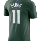 Nike 2022 Icon Edition Tyler Herro Milwaukee Bucks T-Shirt-BACK