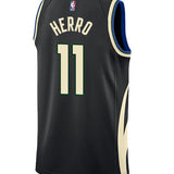 Jordan 2022 Statement Edition Tyler Herro Milwaukee Bucks Swingman Jersey-BACK