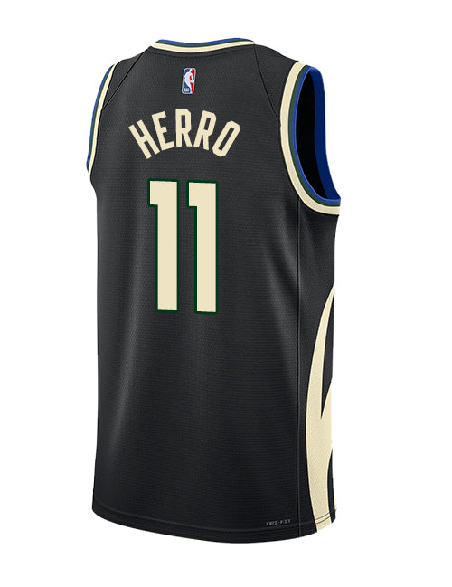 Jordan 2022 Statement Edition Tyler Herro Milwaukee Bucks Swingman Jersey-BACK
