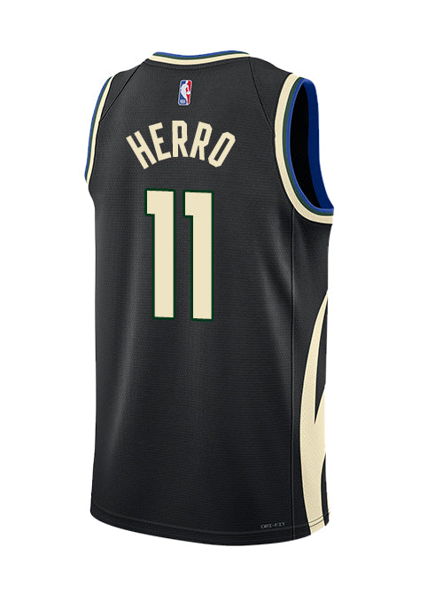 Jordan 2022 Statement Edition Tyler Herro Milwaukee Bucks Swingman Jersey-BACK