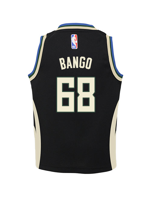 Toddler Jordan 2022 Statement Edition Bango Milwaukee Bucks Swingman Jersey