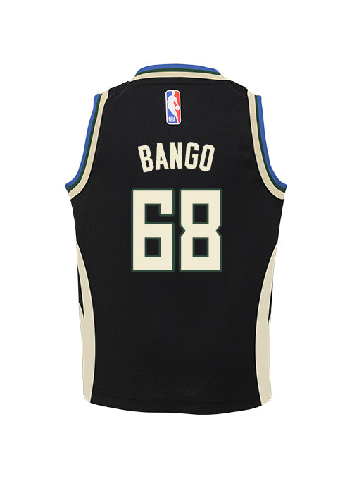 Toddler Jordan 2022 Statement Edition Bango Milwaukee Bucks Swingman Jersey
