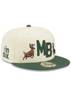 Bucks In Six x New Era 9Fifty Initial Milwaukee Bucks Snapback Hat-angled right