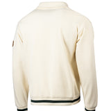 Bucks In Six Leather Ball Milwaukee Bucks 1/2 Zip Sweatshirt-back