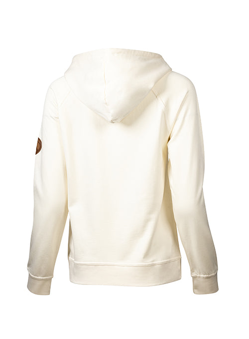 Women's Bucks In Six Leather Ball Milwaukee Bucks Hooded Sweatshirt-back