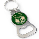 Aminco Global Logo Milwaukee Bucks Bottle Opener Keychain