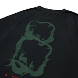 Bucks In Six x Tuff Crowd Antlers Milwaukee Bucks T-Shirt-back graohic