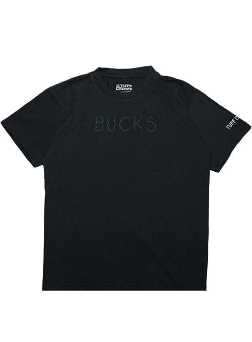Bucks In Six x Tuff Crowd Antlers Milwaukee Bucks T-Shirt-front