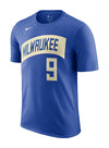 Nike 2023-24 City Edition Bobby Portis Jr. Milwaukee Bucks T-Shirt-front 