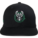 Bucks In Six x  LRG Milwaukee Bucks Adjustable Hat-front