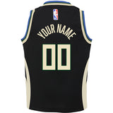 Juvenile Nike 2022 Statement Edition Custom Milwaukee Bucks Jersey