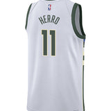 Youth Nike 2022 Association Edition Tyler Herro Milwaukee Bucks Swingman Jersey