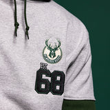 New Era – Kapuzensweatshirt „Chenille Back Icon“ der Milwaukee Bucks