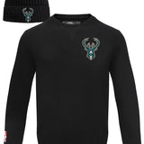 Pro Standard Milwaukee Bucks Sweater and Beanie Hat Box Set